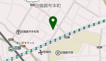 みらいく田園調布本町園の地図画像