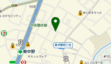 シエル保育園・東中野の地図画像