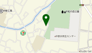 キッズフォレ平和の森の地図画像