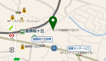 関戸みどりの保育園の地図画像