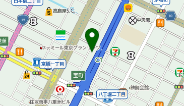 EDO日本橋保育園の地図画像