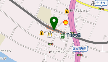 千住大橋駅クローバー保育園の地図画像