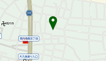 ウィズブック保育園高円寺南の地図画像