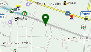木下の保育園調布駅前の地図画像