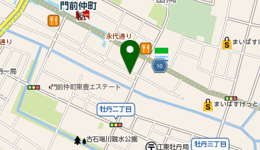 ひろがり保育園・門前仲町の地図画像