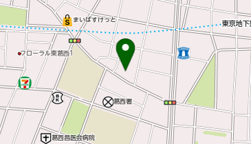 アスク東葛西第二保育園の地図画像