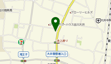 クオリスキッズ大井町第2保育園の地図画像