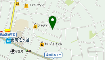 キッズガーデン阿佐谷南の地図画像