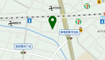 パピーナ南荻窪保育園の地図画像