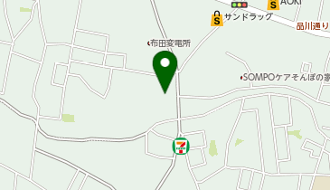 布田そらいろ保育園の地図画像