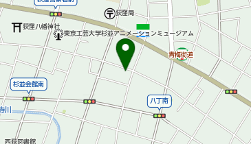 樹保育園の地図画像