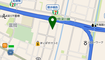 コスモス江東富岡保育園の地図画像