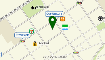 幼保連携型認定こども園高尾幼稚園の地図画像