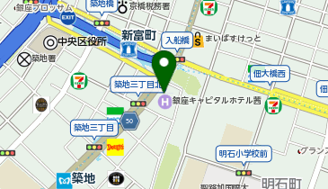 さくらさくみらい新富町の地図画像