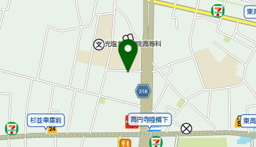 ピノキオ幼児舎高円寺南保育園の地図画像