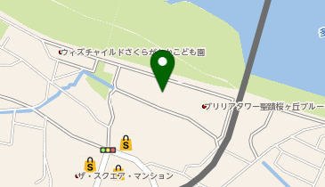 ウィズチャイルドかわのこほいく園の地図画像