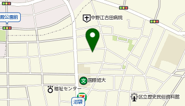 なかよしの森こども園の地図画像