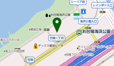 台場保育園の地図画像