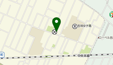 樫の実幼稚園の地図画像