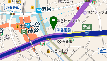 トフルゼミナール渋谷校の地図画像