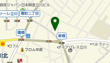 四谷学院立川校の地図画像