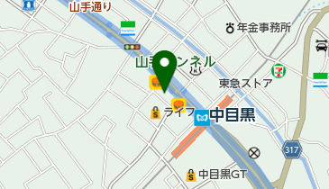 遠山数理教育研究会の地図画像