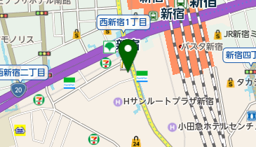 大学受験日曜講座の地図画像
