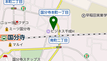 東京武蔵野美術学院の地図画像