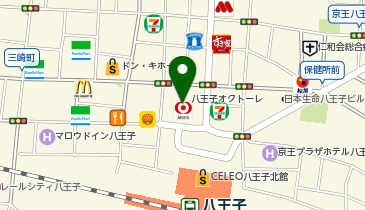 東進衛星予備校八王子オクトーレ校の地図画像