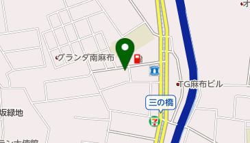 麻布学院の地図画像