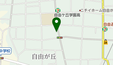 メディカルフォレストの地図画像