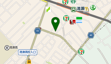 城南コベッツ清瀬駅前教室の地図画像