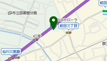 富士住建世田谷ショールームの地図画像