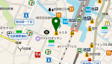 SUMUFUMU TERRACE池袋の地図画像