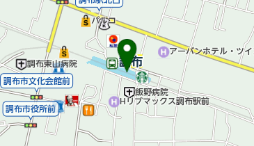 京王百貨店トリエ京王調布店の地図画像