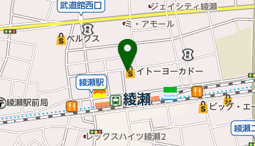 イトーヨーカドー綾瀬店の地図画像