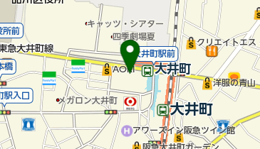イトーヨーカドー大井町店の地図画像