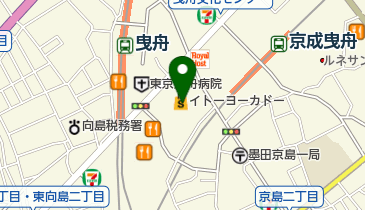 イトーヨーカドー曳舟店の地図画像