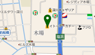 イトーヨーカドー木場店の地図画像