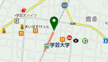 東急ストア学芸大学店の地図画像