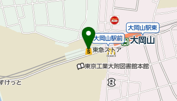 東急ストア大岡山店の地図画像