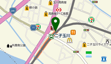 東急ストアフードステーションミニ二子玉川駅構内店の地図画像