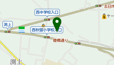 スーパーオザム代継店の地図画像