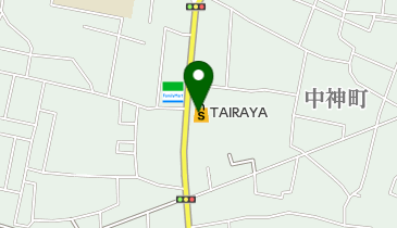 TAIRAYA築地店の地図画像