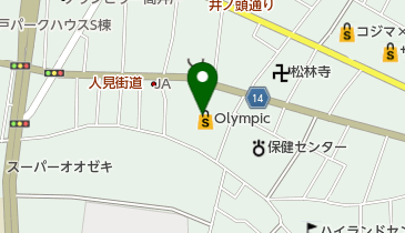 Olympic高井戸店の地図画像