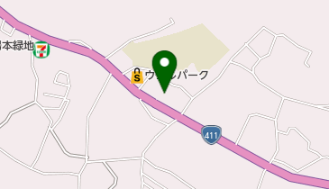 スーパーオザム友田店の地図画像