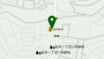 sanwa金井店の地図画像