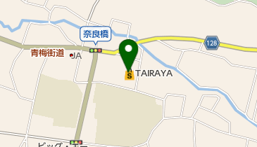 TAIRAYA奈良橋店の地図画像