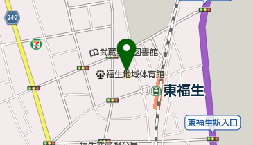 マルフジ福生店の地図画像