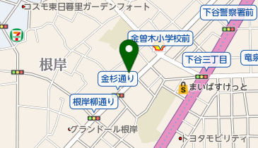 Hanamasa Plus+根岸店の地図画像